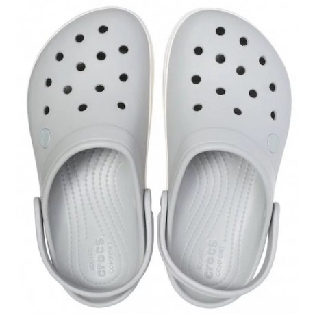 Crocs Crocband Platform Clog Grey Rose