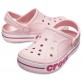 Crocs Bayaband Clogs Детские бледно-розовые
