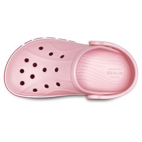Crocs Bayaband Clogs Детские бледно-розовые