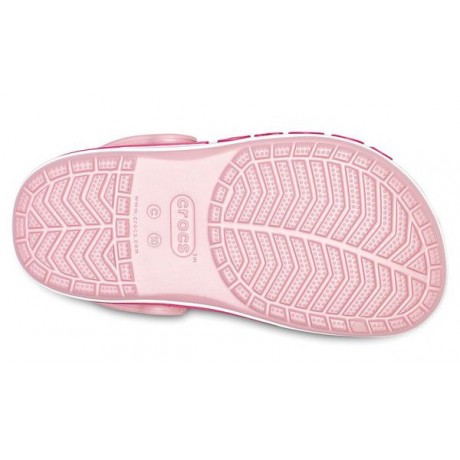 Crocs Bayaband Clogs Детские бледно-розовые