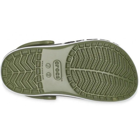 Crocs Bayaband Clogs Детские хаки