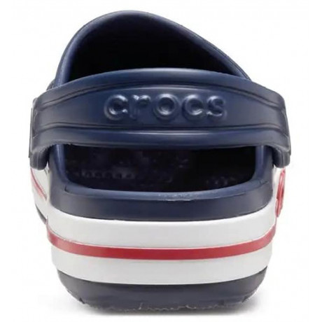 Crocs Bayaband Clogs Детские синие с красным