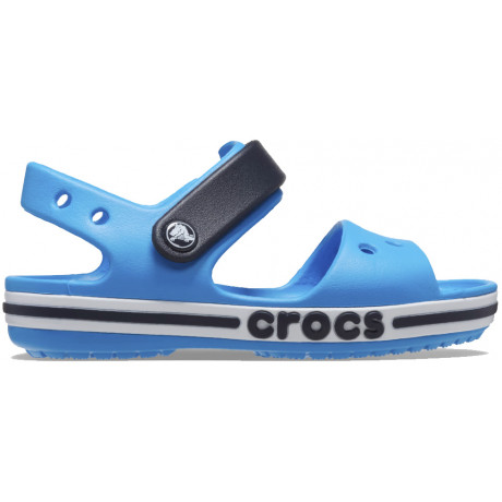 Crocs Bayaband Sandal Детские голубые с черным