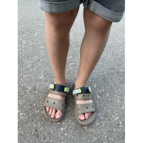 Crocs Classic All-Terrain Sandals Детские коричневые