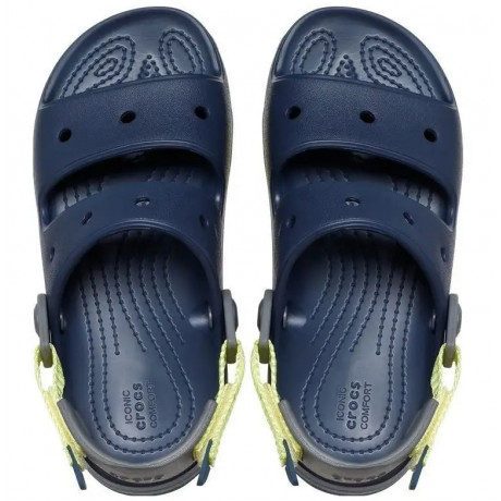 Crocs Classic All-Terrain Sandals Детские синие с желтым