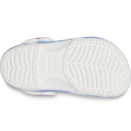 Crocs Classic Out of this World II Clog Детские белые с голубым