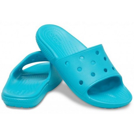 Crocs Classic Slide Детские голубые