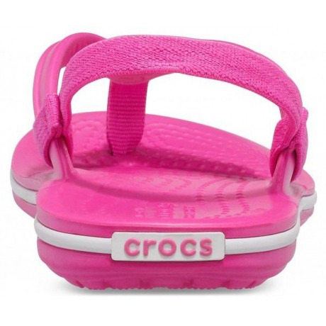 Crocs Crocband Strap Flip K Детские розовые