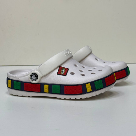 Crocs Kids Crocband Lego Детские Белые 