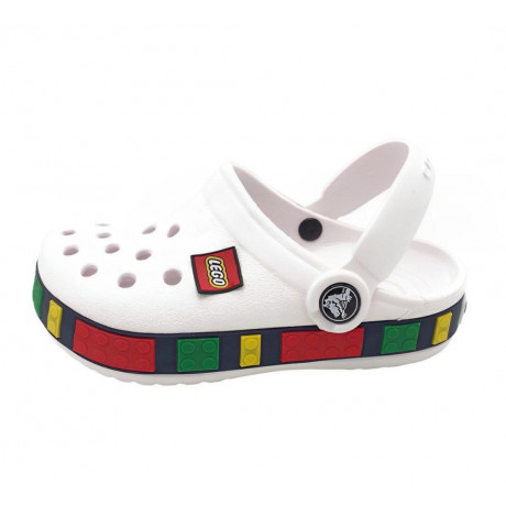 Crocs Kids Crocband Lego Детские Белые 
