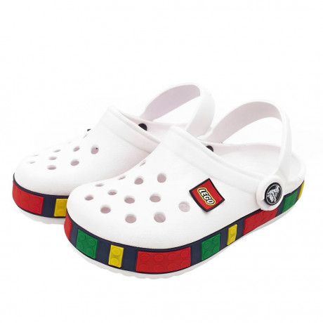 Crocs Kids Crocband Lego Детские Белые 