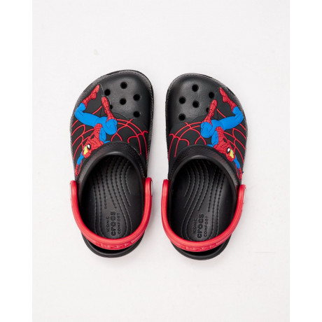 Crocs Kids Crocband Spider Man Детские Черные 
