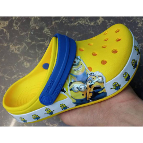Crocs Kids Fun Lab Minions Clogs Детские желтые