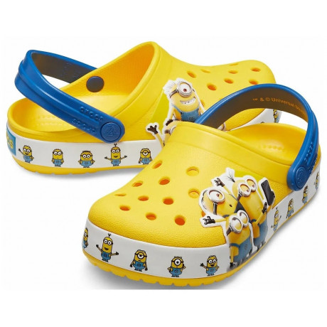 Crocs Kids Fun Lab Minions Clogs Детские желтые