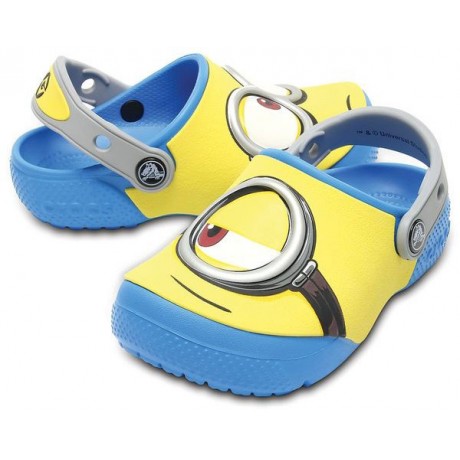 Crocs Kids Fun Lab Minions Clogs Детские синие