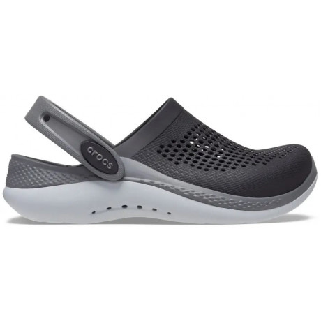 Crocs LiteRide Kids Clog Детские Черные с серым