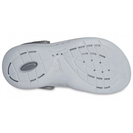 Crocs LiteRide Kids Clog Детские Черные с серым