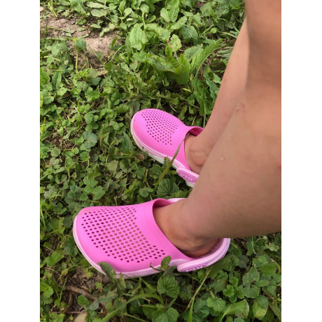Crocs LiteRide Kids Clog Детские Розовые