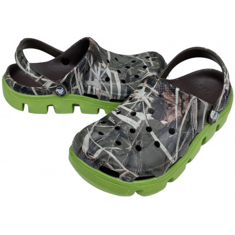 Crocs Duet Sport Clog Camo Grey Green
