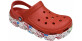Crocs Duet Sport Clog Motion Красные с белым