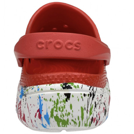 Crocs Duet Sport Clog Motion Красные с белым