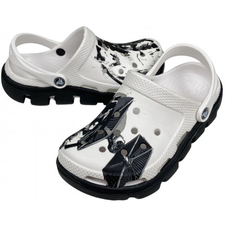 Crocs Duet Sport Clog Star Wars White Black