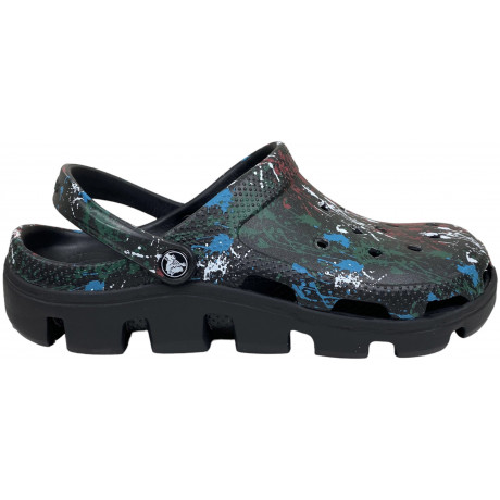 Crocs Duet Sport Clog Tie Dye Dream черные