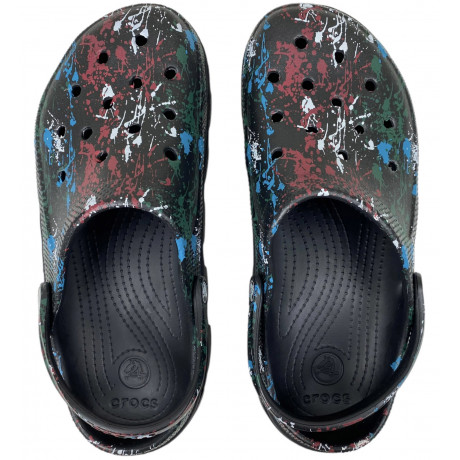 Crocs Duet Sport Clog Tie Dye Dream черные
