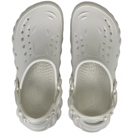 Crocs Echo Clog All White белые