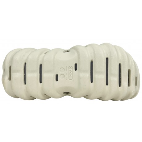 Crocs Echo Clog Bone Grey белые с серым