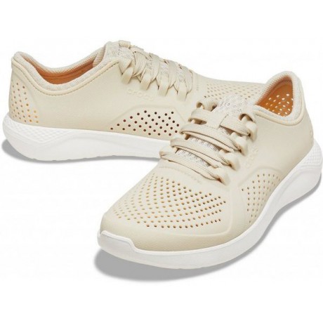 Crocs Womens LiteRide Pacer бежевые