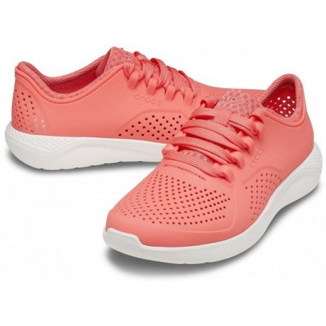 Crocs Womens LiteRide Pacer коралловые