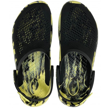 Crocs LiteRide Clog 360 Marbled Black Citrus