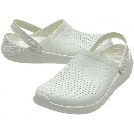 Crocs LiteRide Clog All White белые