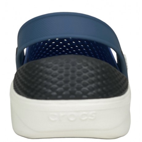 Crocs LiteRide Clog Blue Steel Синие с белым