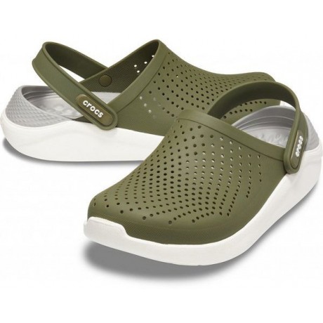 Crocs LiteRide Clog цвета хаки