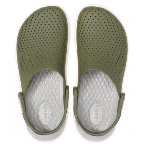 Crocs LiteRide Clog цвета хаки
