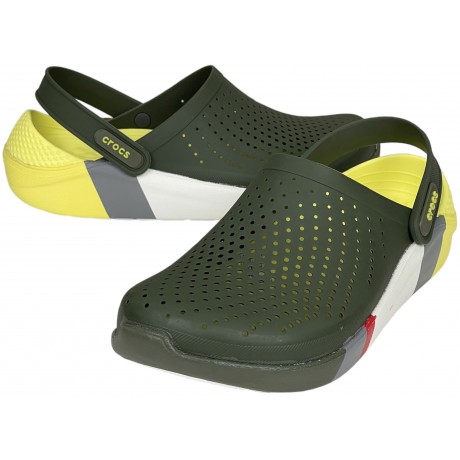 Crocs LiteRide Clog Colorblock Green
