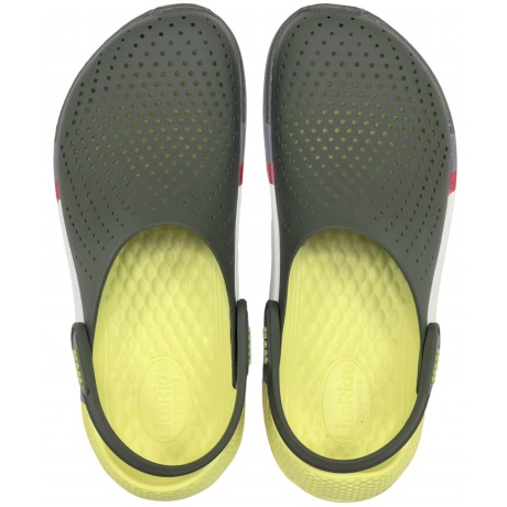 Crocs LiteRide Clog Colorblock Green