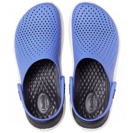Crocs LiteRide Синие с белым