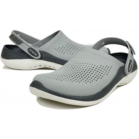 Crocs LiteRide Clog Светло-серые