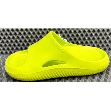 Crocs Mellow Recovery Slide Green Neon