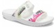 Crocs Classic Tie-Dye Graphic Sandal Белые