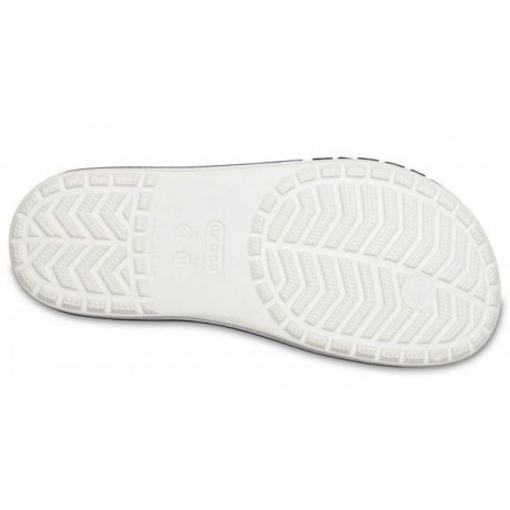 Crocs Bayaband Flip Белые с черным