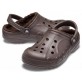 Crocs Baya Lined Clog Утепленные Темно-коричневые