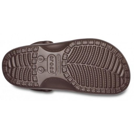 Crocs Baya Lined Clog Утепленные Темно-коричневые