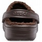 Crocs Baya Lined Clog Утепленные Темно-коричневые