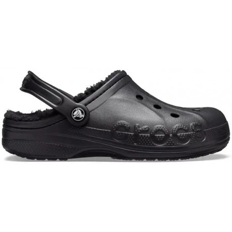 Crocs Baya Lined Clog Утепленные Черные