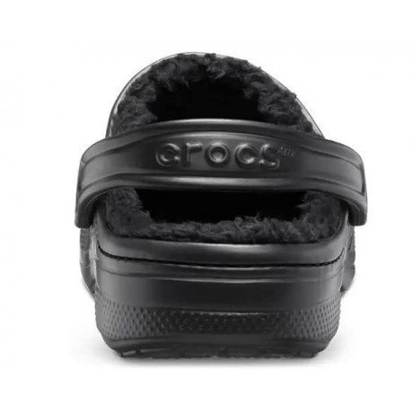 Crocs Baya Lined Clog Утепленные Черные