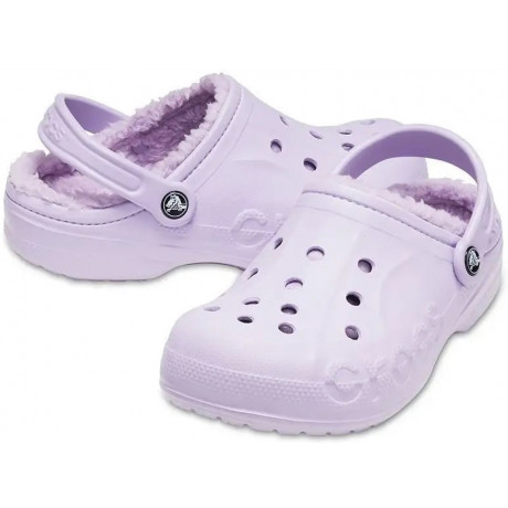 Crocs Baya Lined Clog Утепленные Лавандовые